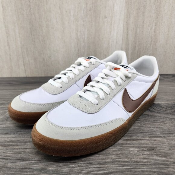 Nike Killshot 2 Leather Size 10 Mens White Cacao Gum Med Brown Athletic Sneakers - Picture 6 of 11